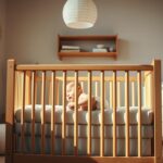 do jakiego wieku dziecko śpi w łóżeczku