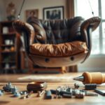 jak naprawić fotel wiszący
