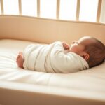 jak powinien spać noworodek w łóżeczku
