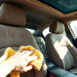 jak wyczyścić fotele w aucie