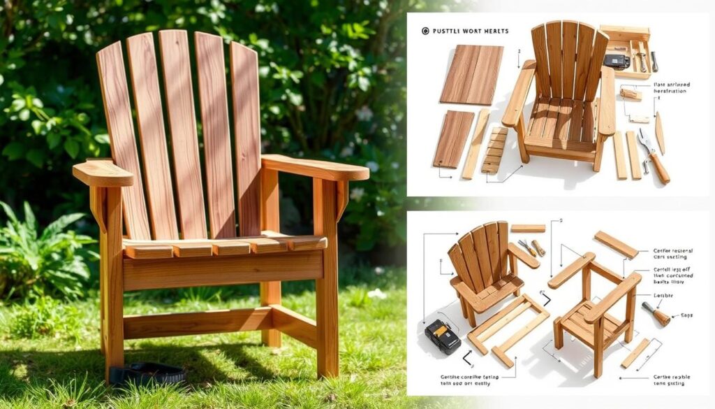 jak zrobić drewniany fotel ogrodowy jak zrobić drewniany fotel ogrodowy