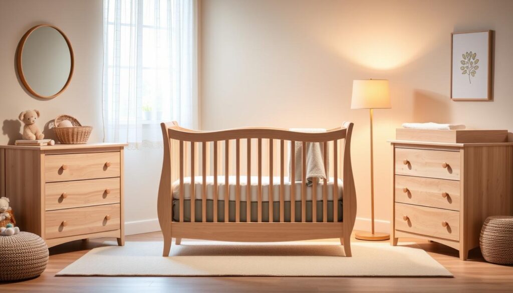 monta łóżeczka z komodą