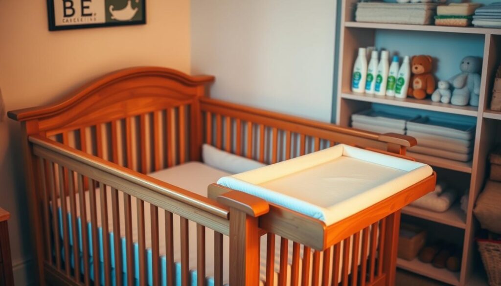 pielęgnacja łóżeczka z przewijakiem