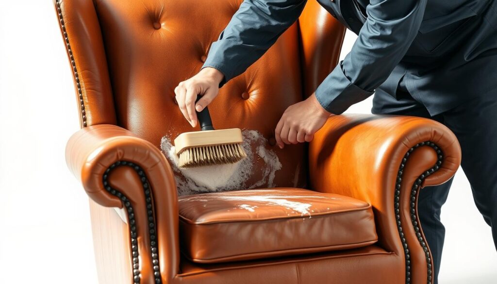 profesjonalne czyszczenie fotela