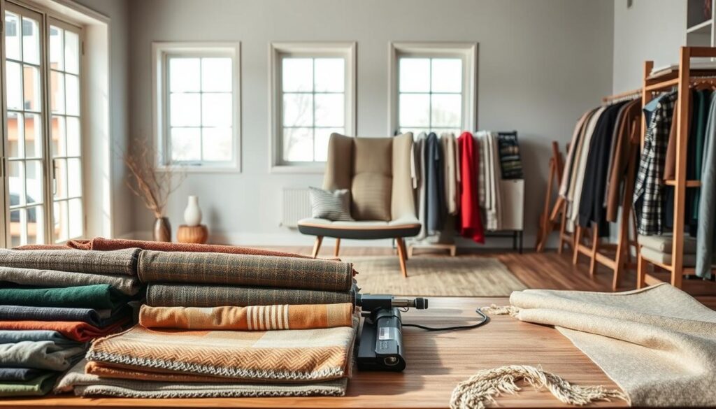 wybór materiału do tapicerki