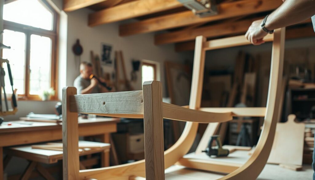 budowa fotela krok po kroku