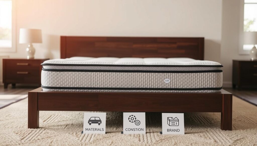 czynniki wpływające na cenę materaca