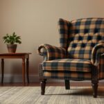 Fotel w pepitkę – klasyka, która wraca do łask fotel w pepitkę