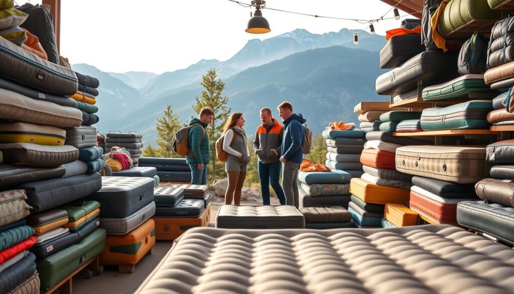 gdzie kupić materac do namiotu