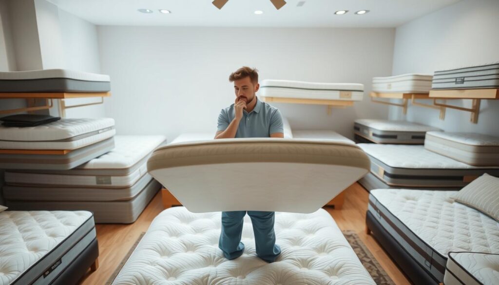 jak dobrać materac do spania