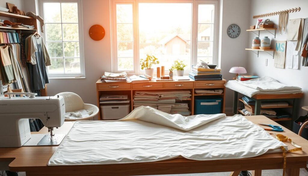 jak szybko uszyć pokrowiec na materac