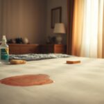 jak usunąć krew z materaca