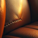 jak zszyć fotel samochodowy skórzany