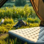 jaki materac do namiotu