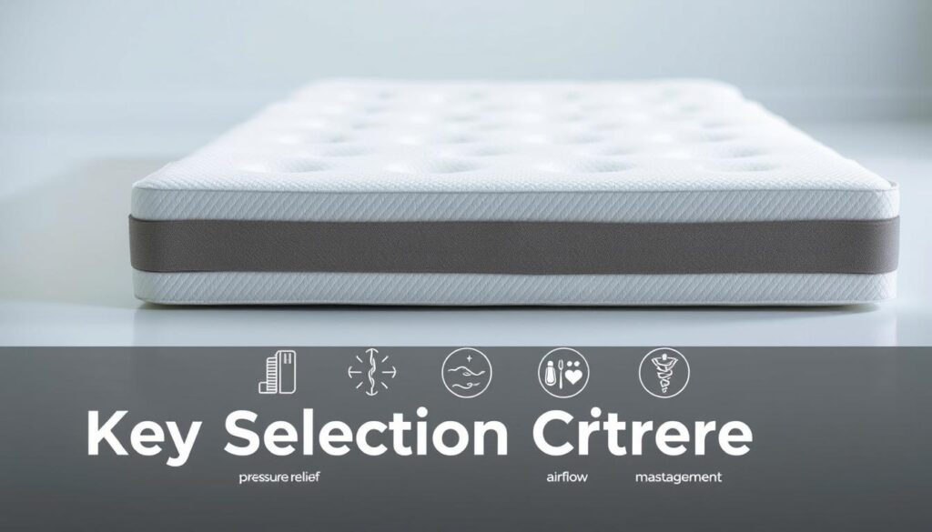 kryteria wyboru materaca przeciwodleżynowego