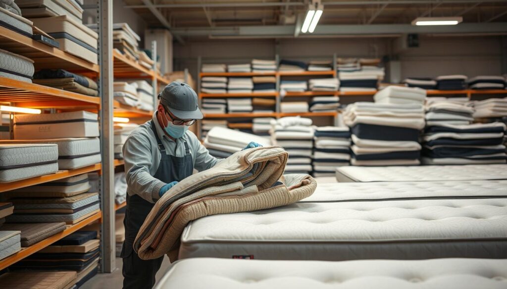 legalna utylizacja materacy