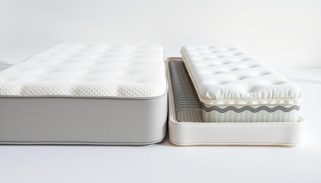 materace piankowe i sprężynowe