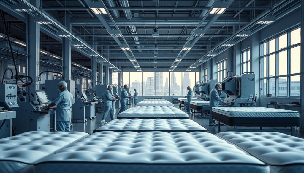 nowoczesne technologie w produkcji materacy
