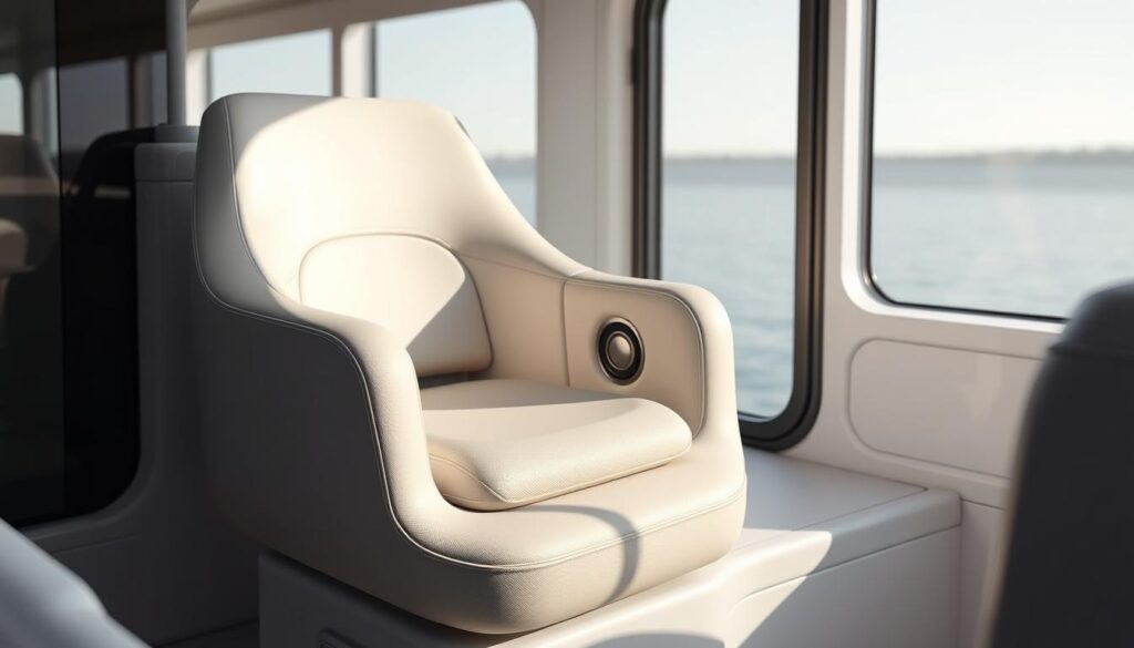 projektowanie fotela do łodzi