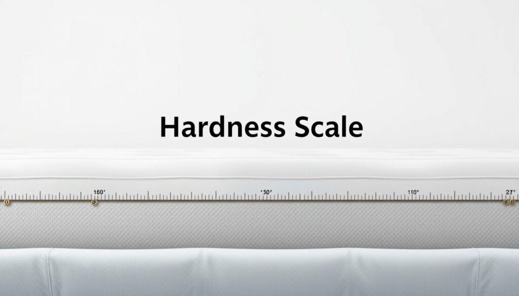 skala twardości materacy