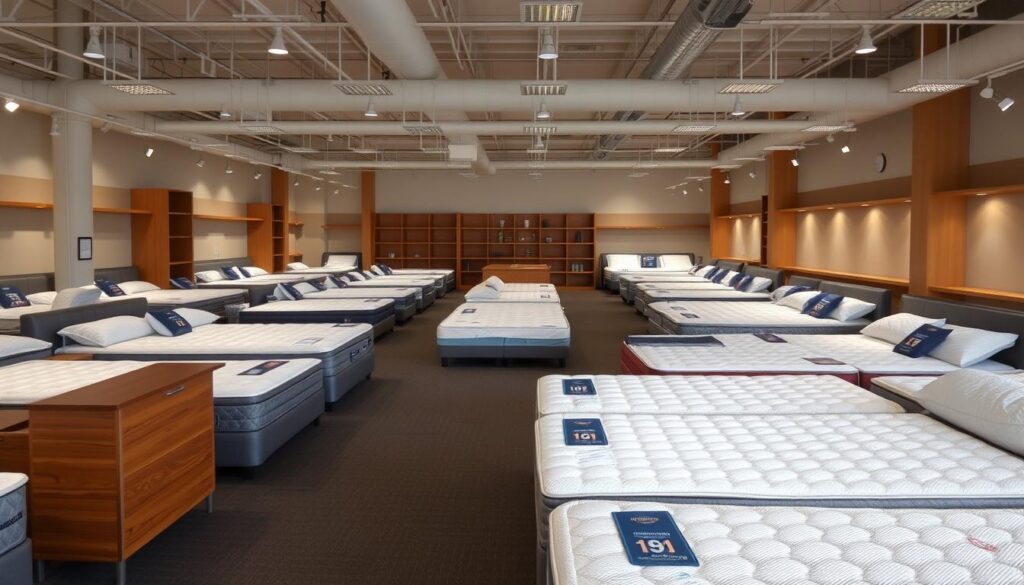 sklepy stacjonarne z materacami