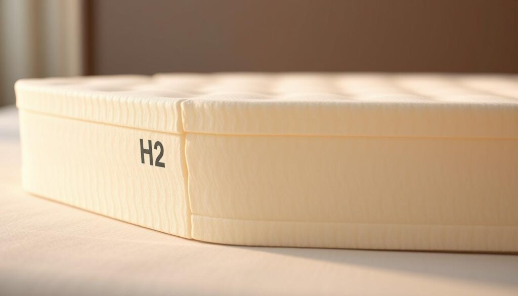 twardość materaca H2
