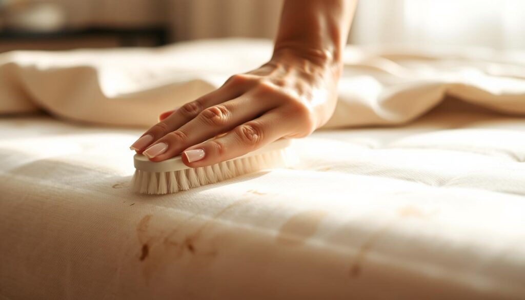 usuwanie plam z materaca