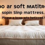 za miękki materac objawy