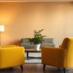 Żółte fotele – modny akcent do salonu i nie tylko żółte fotele