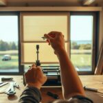 jak montować rolety dzień noc