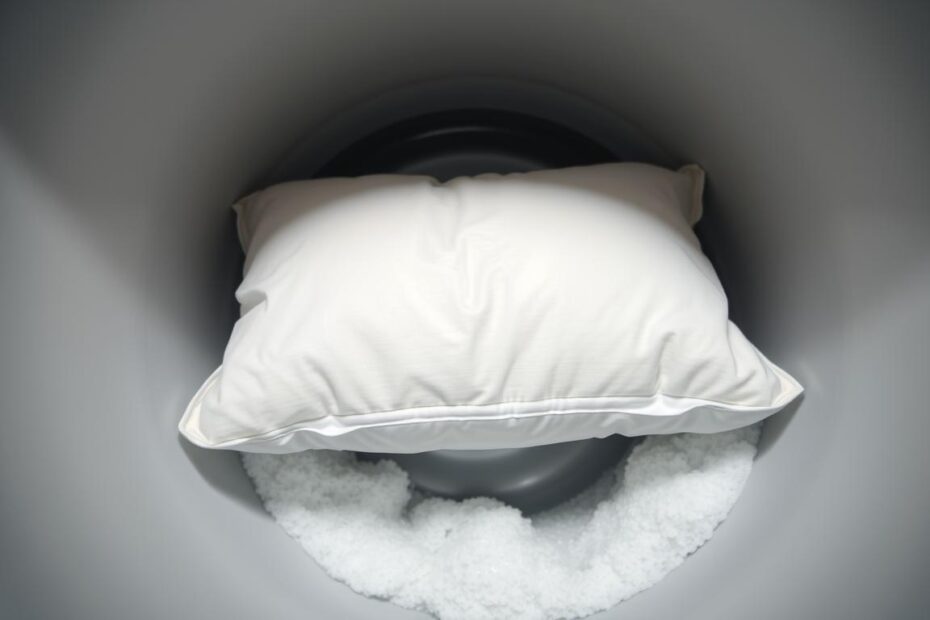 jak prać poduszki z pierza w pralce