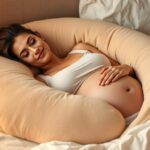 jak spać z poduszką ciążową