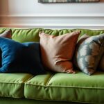 jakie poduszki do zielonej kanapy
