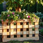 Co można zrobić z palet do ogrodu