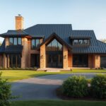 Czarny dach jaka elewacja