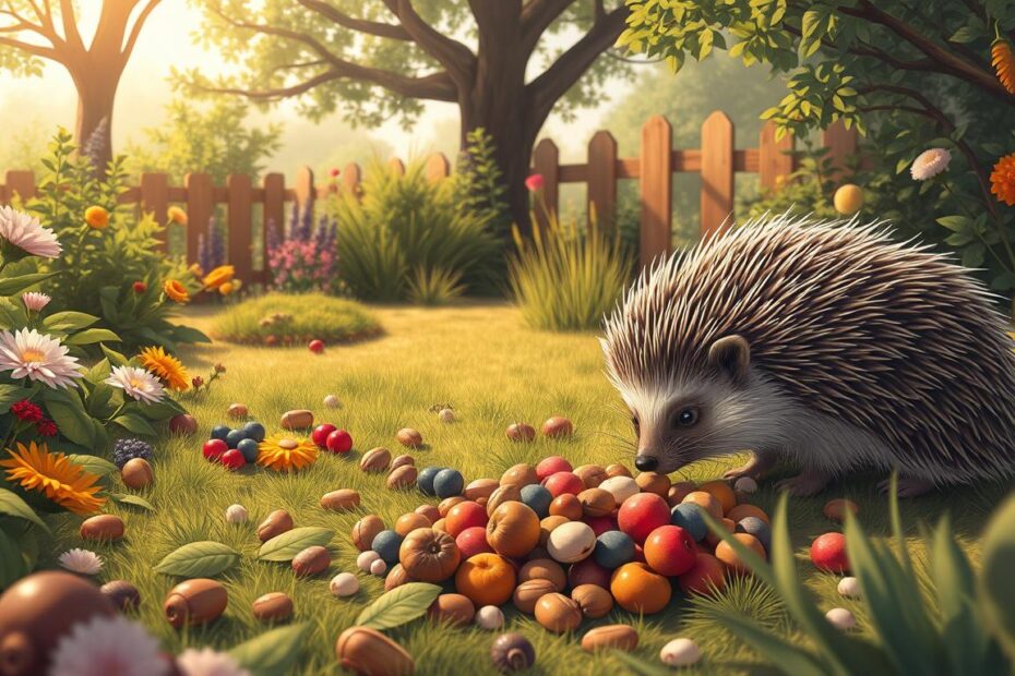 Czym karmić jeża w ogrodzie