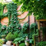 Czym zasłonić brzydką ścianę w ogrodzie