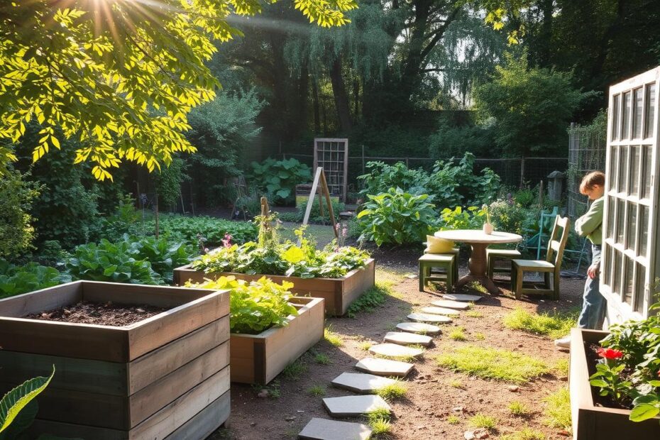 Jak tanio urządzić ogródek działkowy