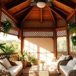 Jak urządzić altanę w środku – aranżacje i inspiracje Jak urządzić altanę w środku