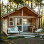 Jak urządzić domek letniskowy 25m2