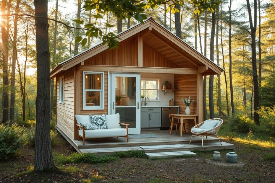 Jak urządzić domek letniskowy 25m2
