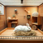 Jak urządzić klatkę dla królika