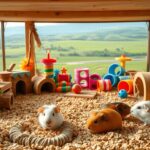 Jak urządzić klatkę dla świnki morskiej – praktyczne porady Jak urządzić klatkę dla świnki morskiej