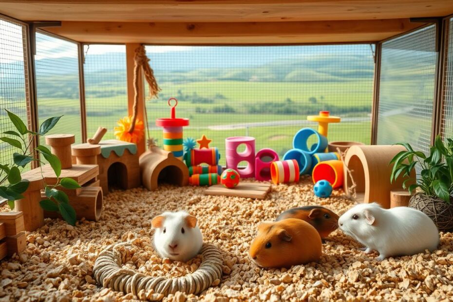 Jak urządzić klatkę dla świnki morskiej