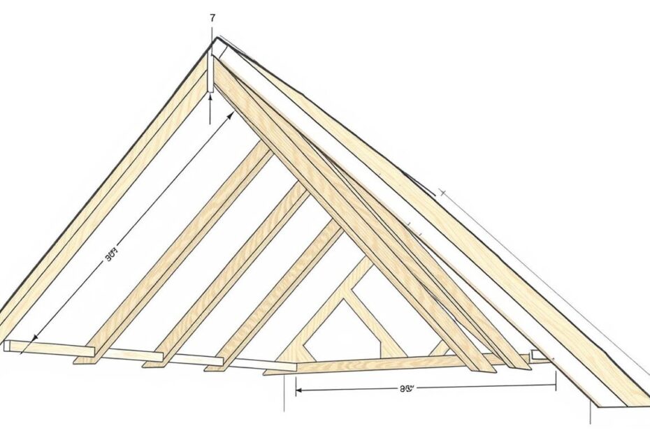 Jak ustawić przekątną dachu