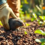 Jak pozbyć się kreta z ogrodu