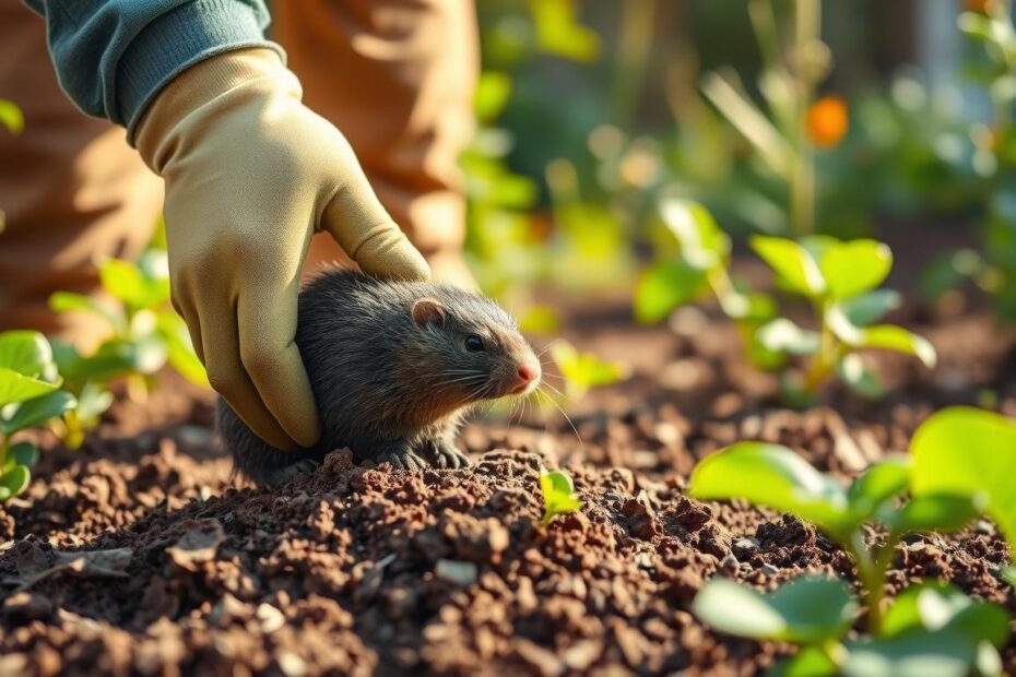 Jak pozbyć się kreta z ogrodu