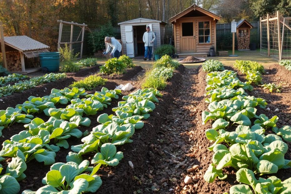 Jak przygotować ogród warzywny na zimę