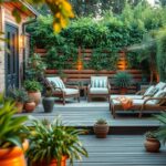 Jak urządzić mały ogród z tarasem – pomysły i inspiracje Jak urządzić mały ogród z tarasem