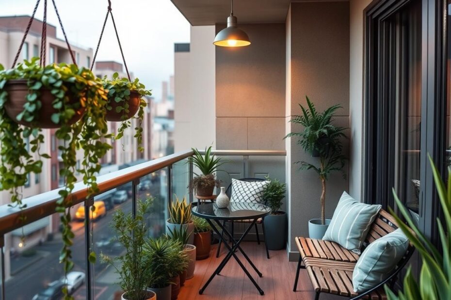 Jak urządzić mały wąski balkon w bloku inspiracje